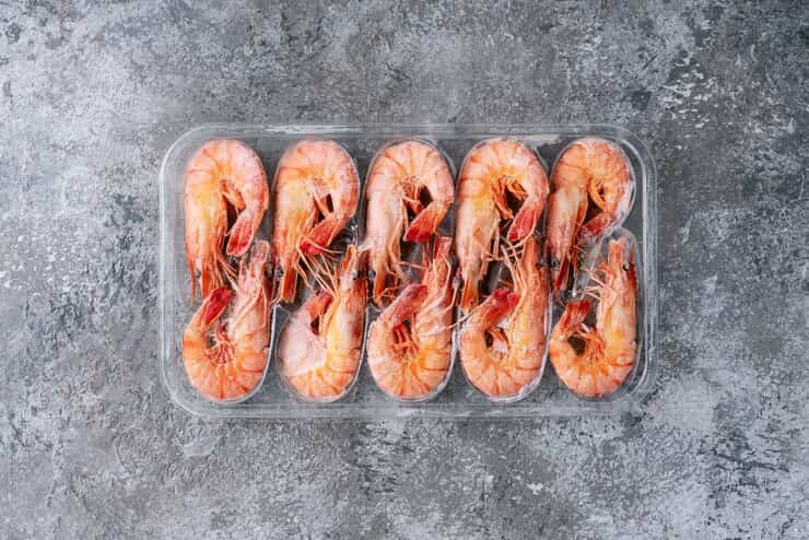 خرید و فروش میگو منجمد بسته بندی با شرایط فوق العاده